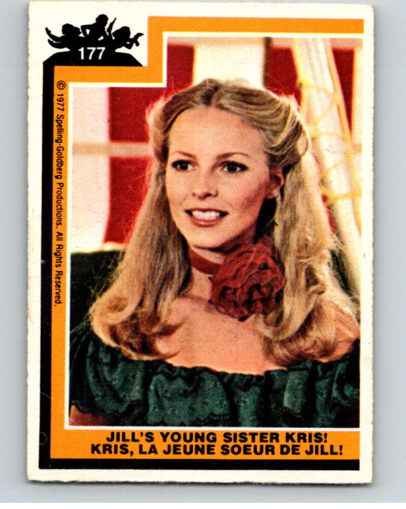 1977 OPC Charlie's Angels #177 Jill's Young Sister Kris V67421 Image 1