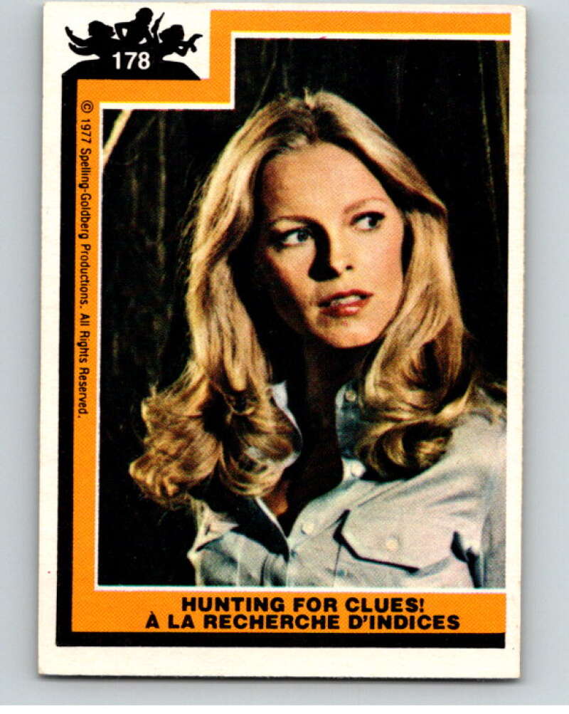 1977 OPC Charlie's Angels #178 Hunting for Clues V67422 Image 1