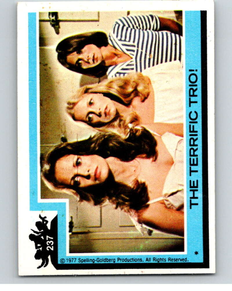 1977 Topps Charlie's Angels #237 The Terrific Trio V67439 Image 1