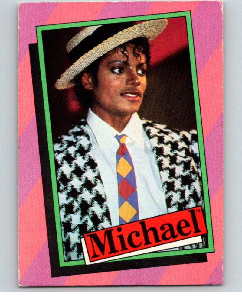 1984 Topps Michael Jackson #1 Michael Jackson V67456 Image 1