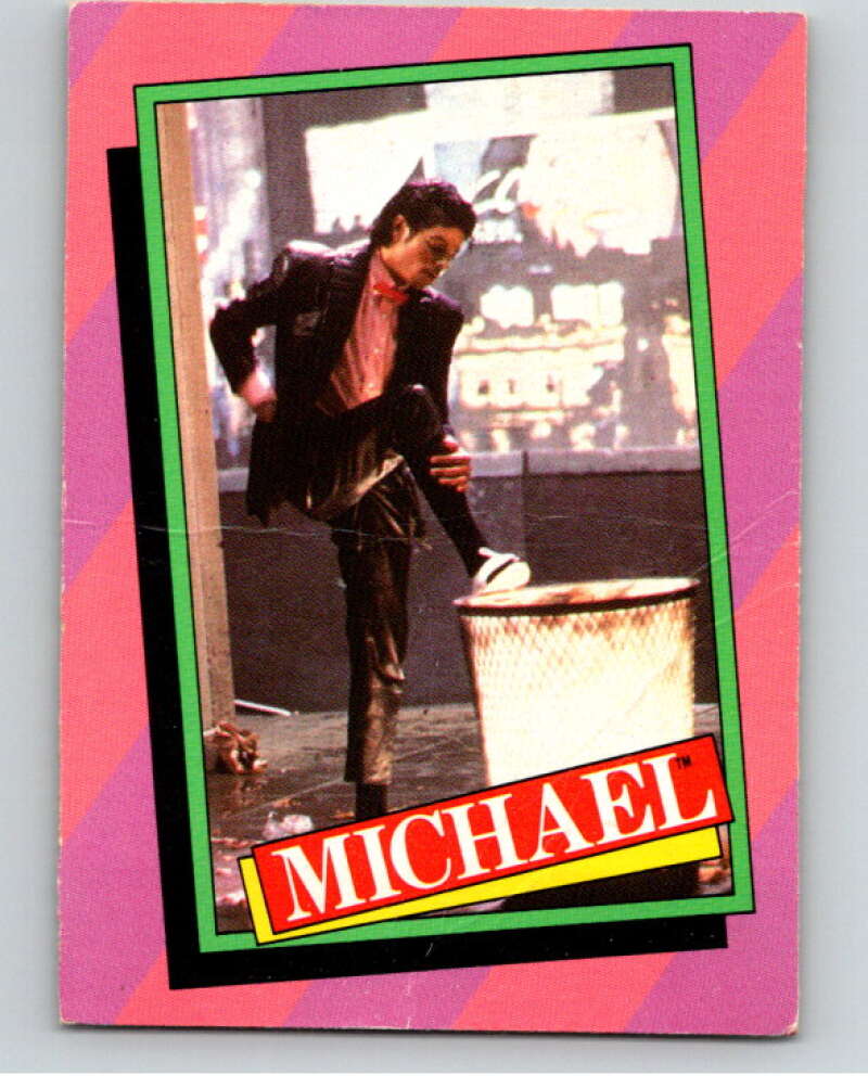 1984 Topps Michael Jackson #2 Michael Jackson won V67460 Image 1
