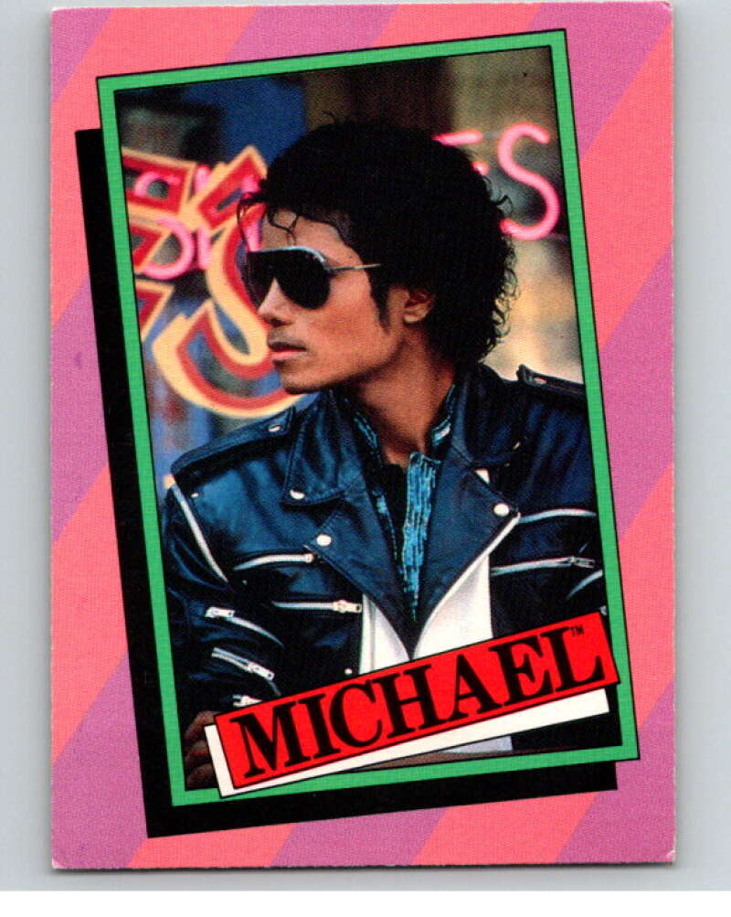 1984 Topps Michael Jackson #5 Michael Jackson's Thriller V67473 Image 1