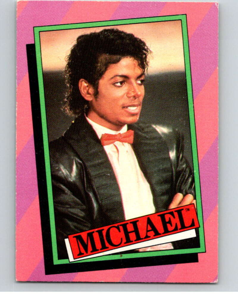 1984 Topps Michael Jackson #6 The Jackson 5 recorded V67477 Image 1