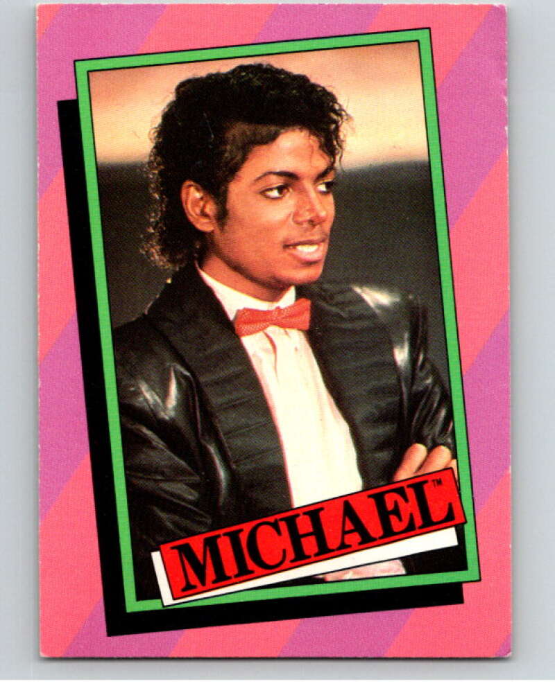 1984 Topps Michael Jackson #6 The Jackson 5 recorded V67478 Image 1