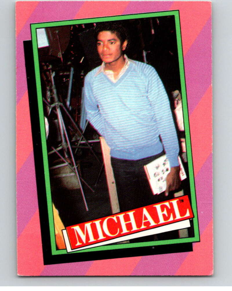 1984 Topps Michael Jackson #10 Michael Jackson's Thriller V67493 Image 1
