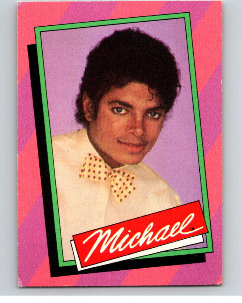 1984 Topps Michael Jackson #14 Michael Jackson's incredible Thriller V67510 Image 1