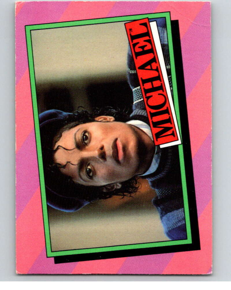 1984 Topps Michael Jackson #15 The NAACP has elected Michael V67512 Image 1