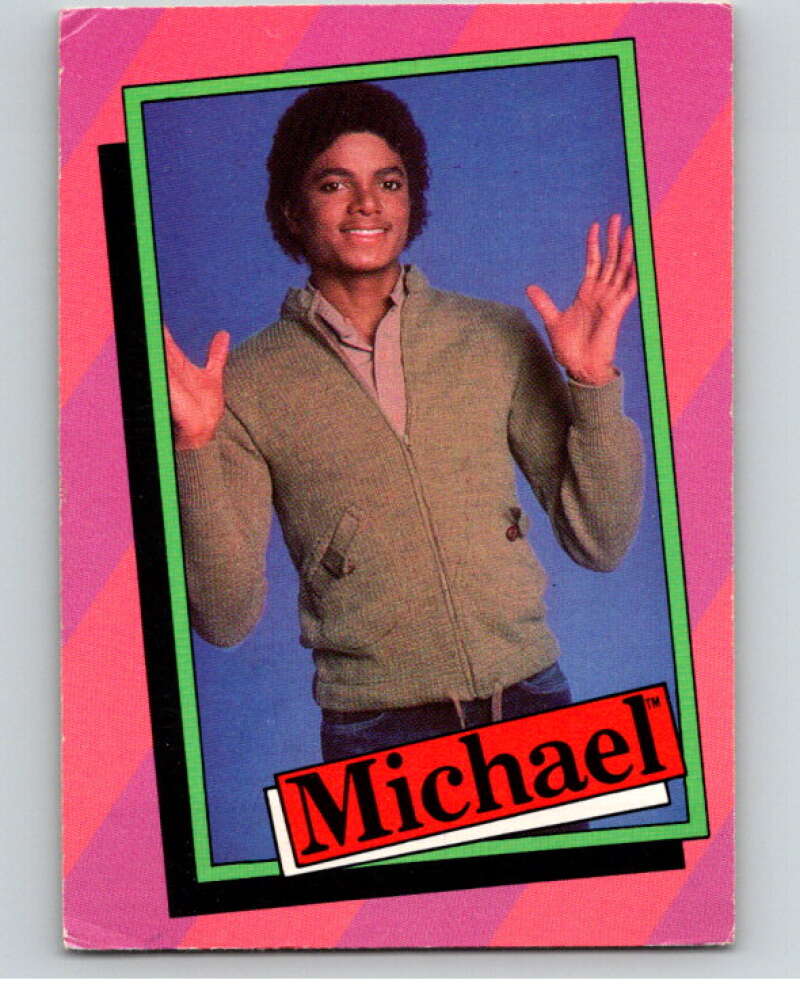 1984 Topps Michael Jackson #18 Michael Jackson's Thriller V67528 Image 1