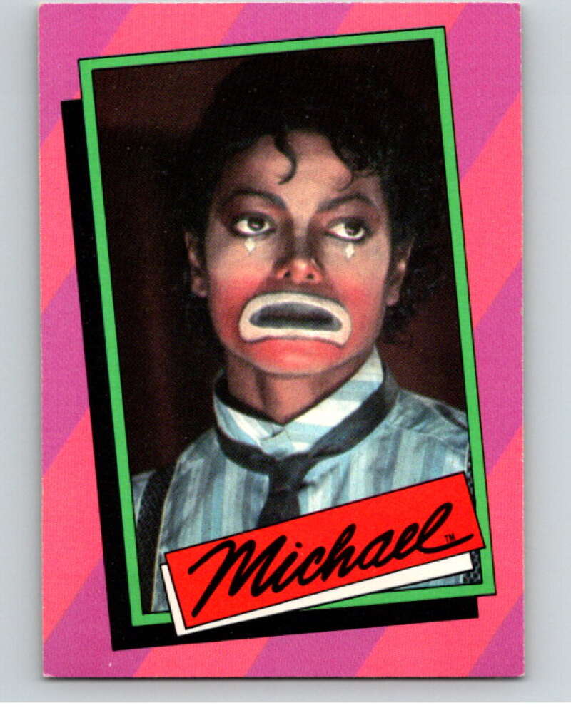 1984 Topps Michael Jackson #19 Michael Jackson's outrageous V67529 Image 1
