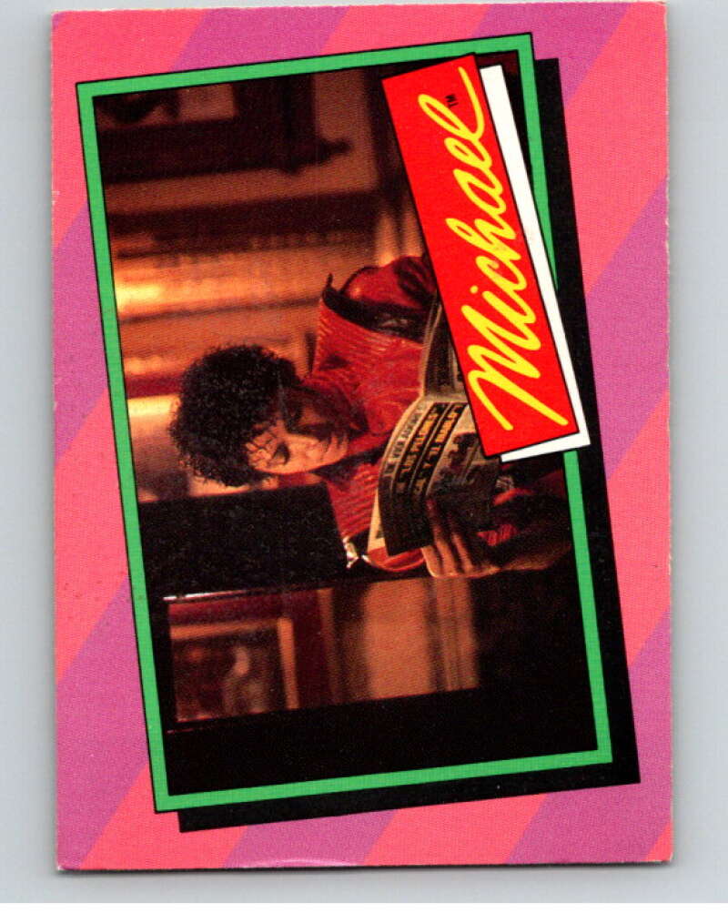 1984 Topps Michael Jackson #20 In addition to setting records V67536 Image 1