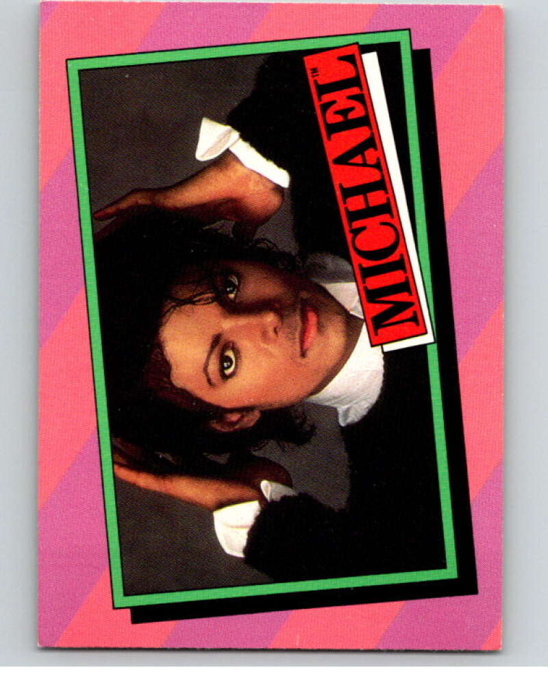 1984 Topps Michael Jackson #21 For a young artist of twenty-five V67540 Image 1