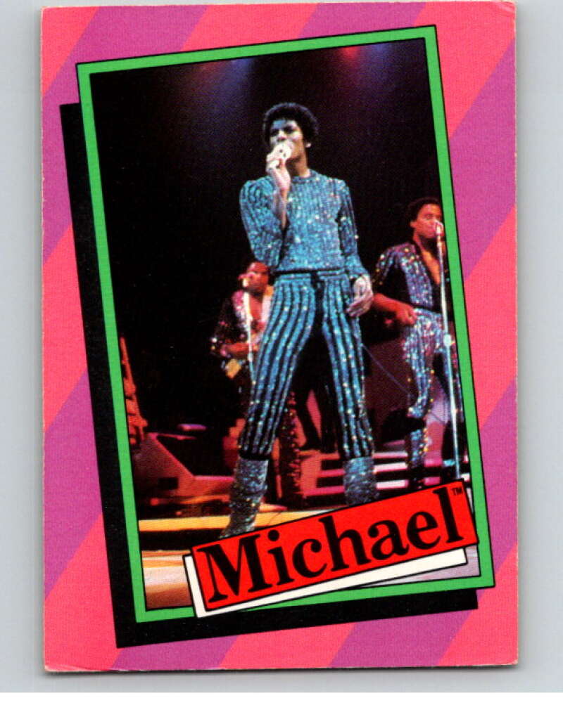 1984 Topps Michael Jackson #30 Most of Michael Jackson's older fans V67585 Image 1