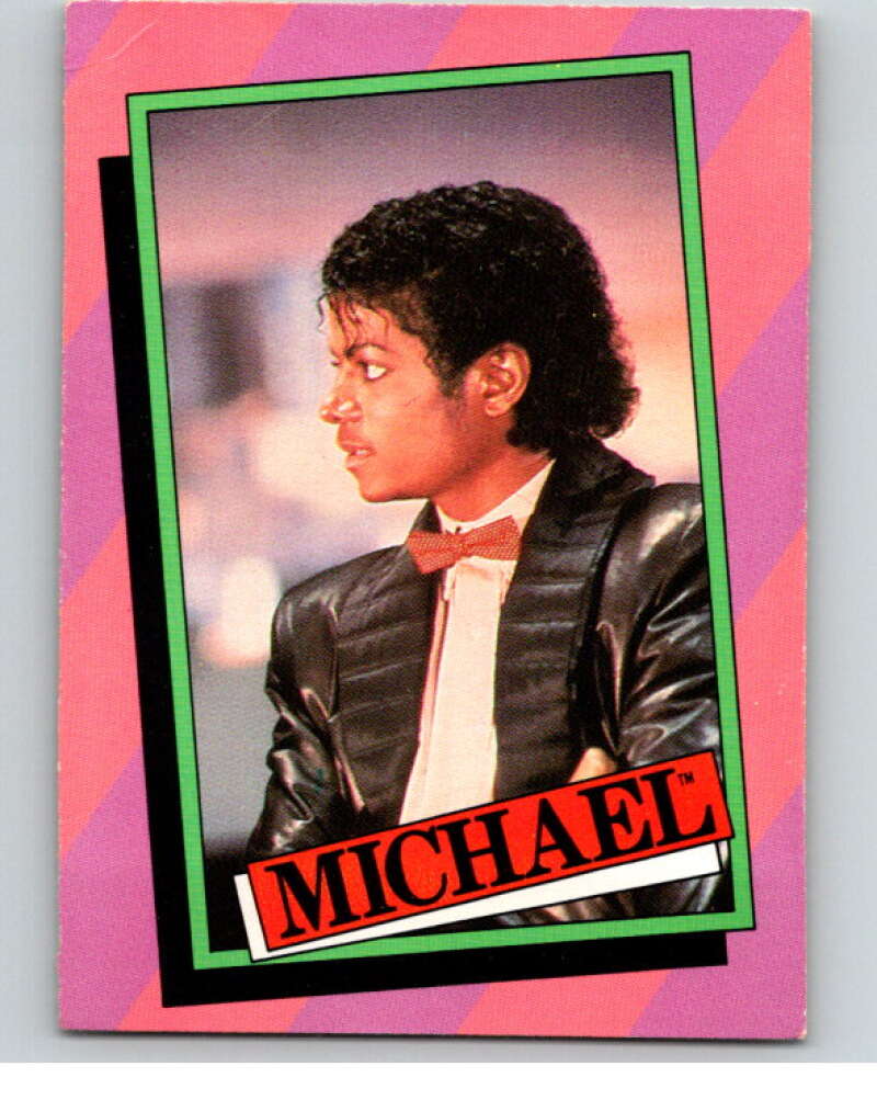 1984 Topps Michael Jackson #33 Michael Jackson has gone beyond V67596 Image 1