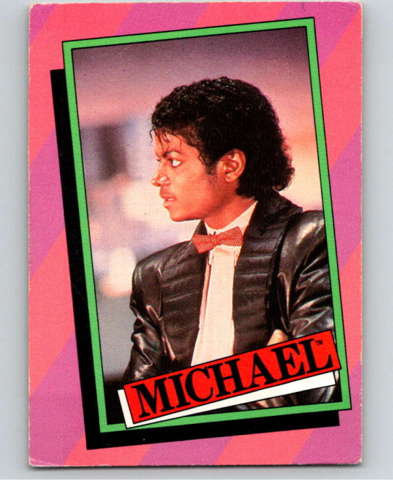 1984 Topps Michael Jackson #33 Michael Jackson has gone beyond V67600 Image 1