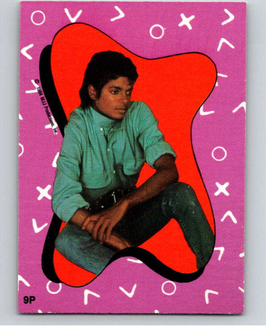 1984 O-Pee-Chee Michael Jackson #P9 Michael Jackson Puzzle Set  V67637 Image 1