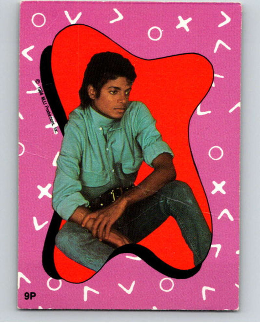 1984 O-Pee-Chee Michael Jackson #P9 Michael Jackson Puzzle Set  V67640 Image 1