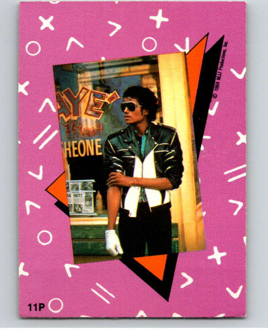 1984 O-Pee-Chee Michael Jackson #P11 Michael Jackson Puzzle Set  V67645 Image 1