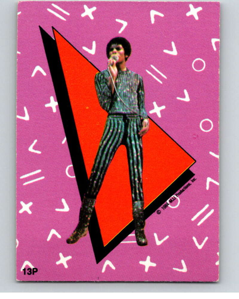 1984 O-Pee-Chee Michael Jackson #P13 Michael Jackson Puzzle Set V67651 Image 1