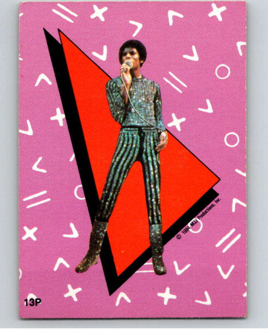1984 O-Pee-Chee Michael Jackson #P13 Michael Jackson Puzzle Set  V67653 Image 1