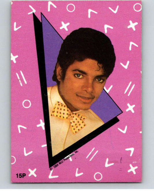 1984 O-Pee-Chee Michael Jackson #P15 Michael Jackson Puzzle Set  V67659 Image 1