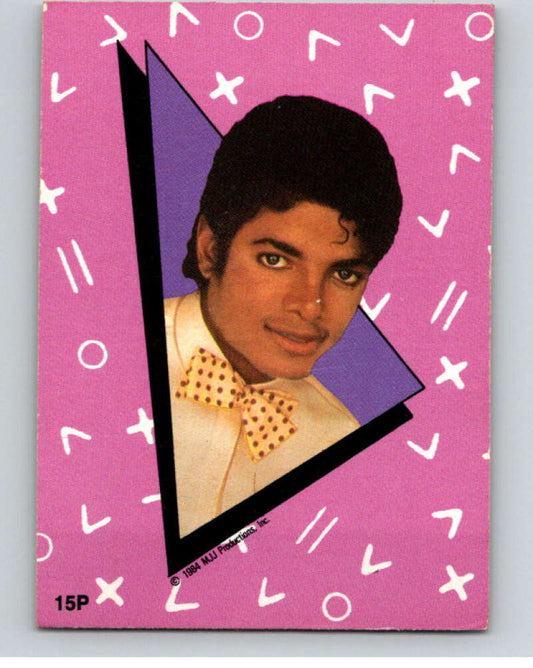 1984 O-Pee-Chee Michael Jackson #P15 Michael Jackson Puzzle Set  V67660 Image 1