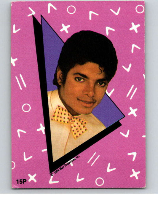 1984 O-Pee-Chee Michael Jackson #P15 Michael Jackson Puzzle Set  V67664 Image 1