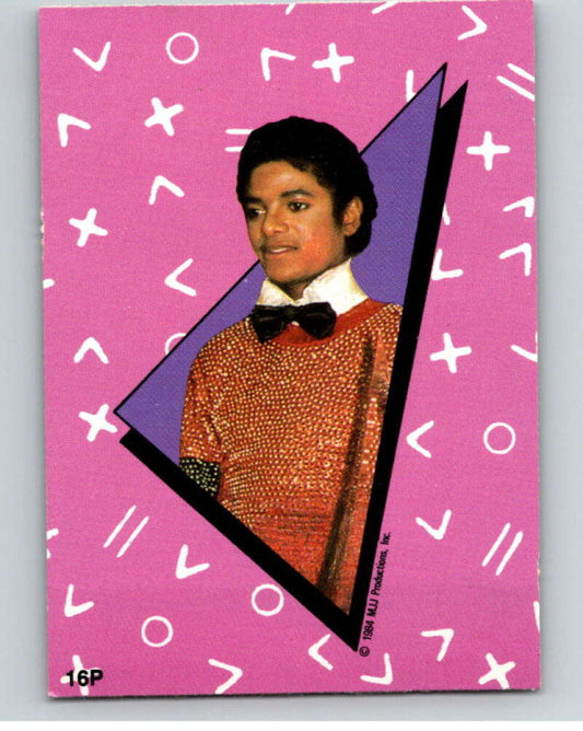 1984 O-Pee-Chee Michael Jackson #P16 Michael Jackson Puzzle Set  V67672 Image 1
