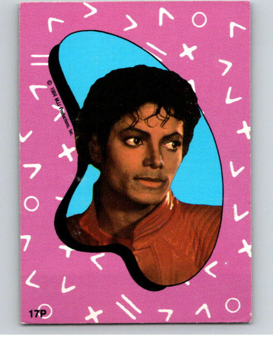1984 O-Pee-Chee Michael Jackson #P17 Michael Jackson Puzzle Set  V67674 Image 1