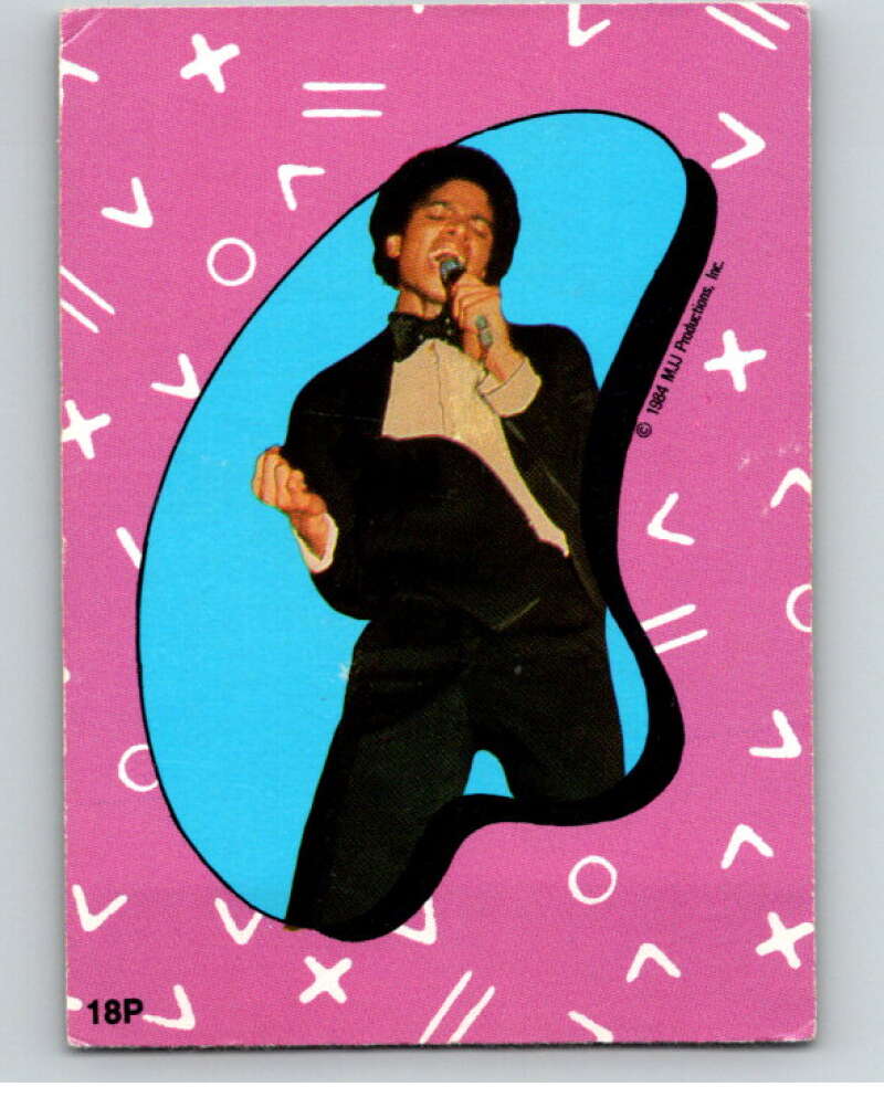 1984 O-Pee-Chee Michael Jackson #P18 Michael Jackson Puzzle Set V67678 Image 1