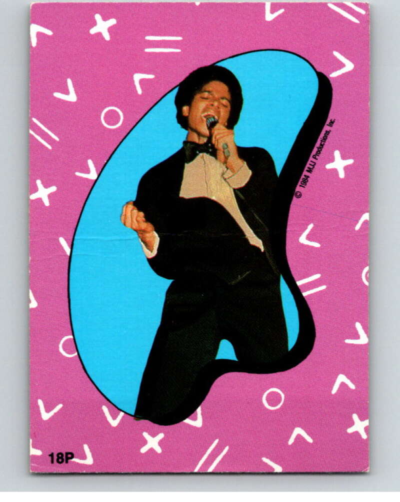 1984 O-Pee-Chee Michael Jackson #P18 Michael Jackson Puzzle Set V67683 Image 1