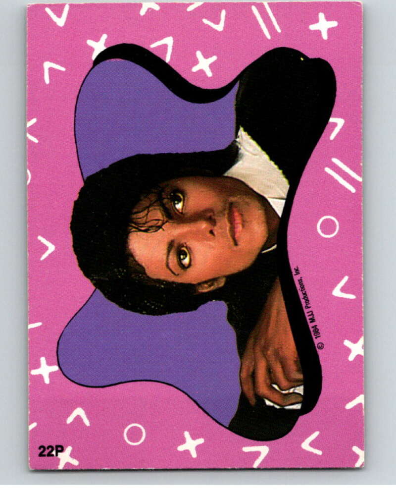 1984 O-Pee-Chee Michael Jackson #P22 Michael Jackson Puzzle Set V67698 Image 1