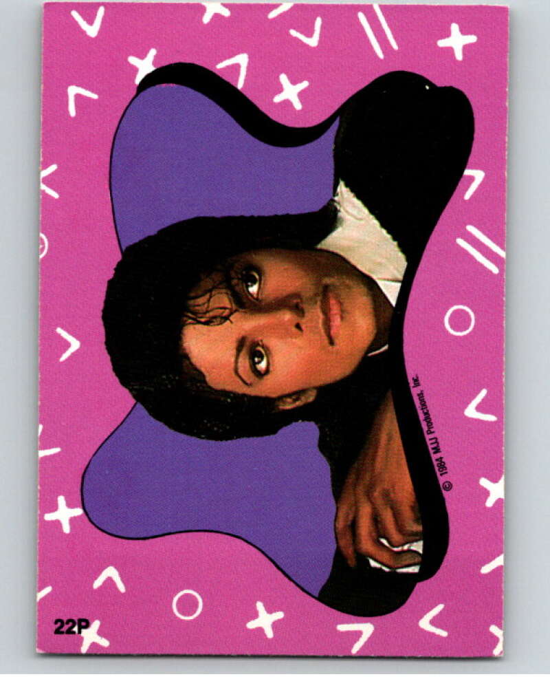 1984 O-Pee-Chee Michael Jackson #P22 Michael Jackson Puzzle Set V67699 Image 1