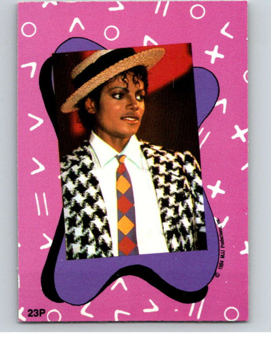 1984 O-Pee-Chee Michael Jackson #P23 Michael Jackson Puzzle Set  V67705 Image 1