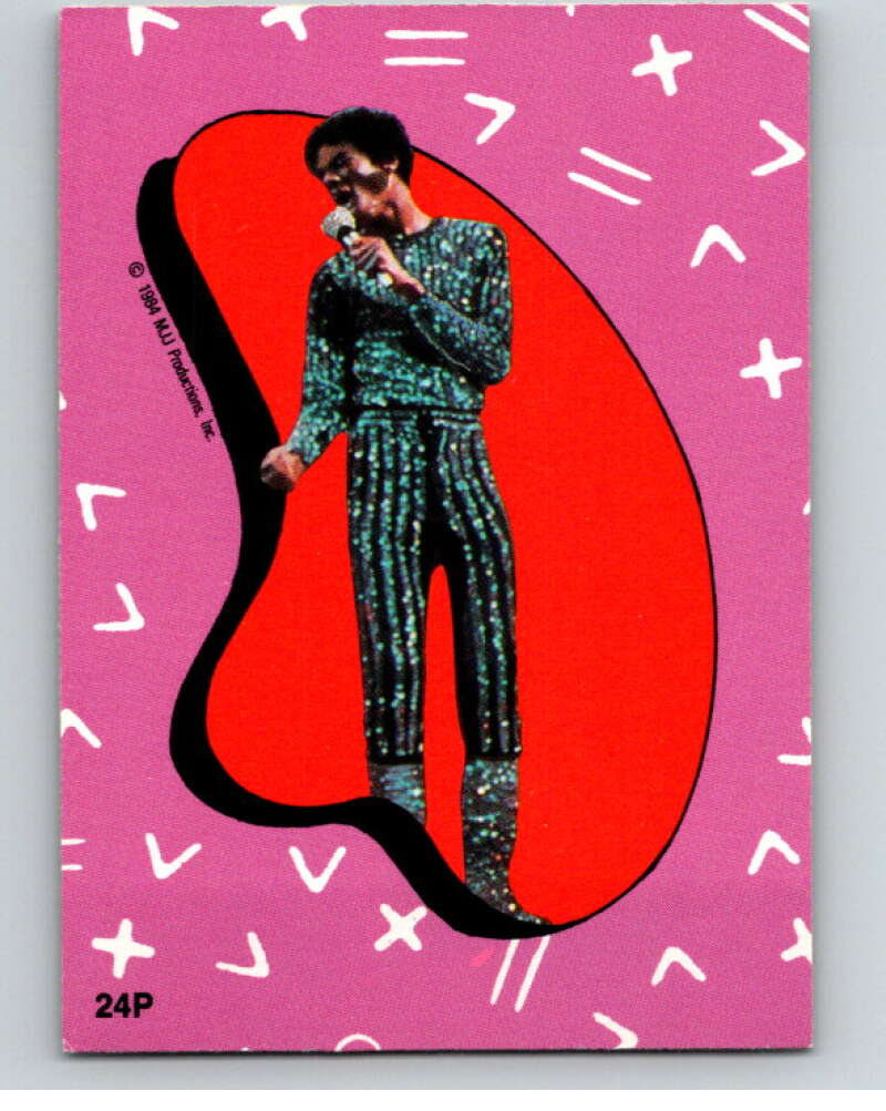 1984 O-Pee-Chee Michael Jackson #P24 Michael Jackson Puzzle Set V67707 Image 1
