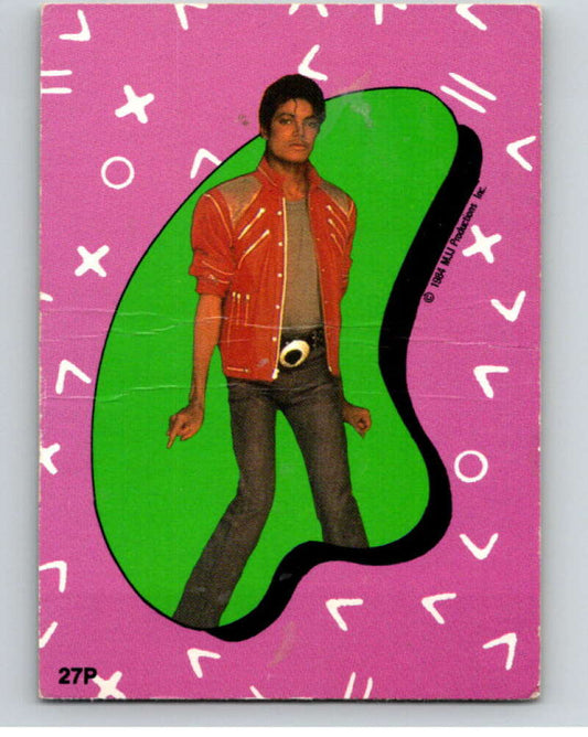 1984 O-Pee-Chee Michael Jackson #P27 Michael Jackson Puzzle Set  V67722 Image 1