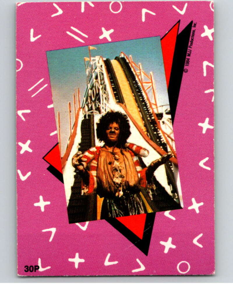 1984 O-Pee-Chee Michael Jackson #P30 Michael Jackson Puzzle Set V67730 Image 1