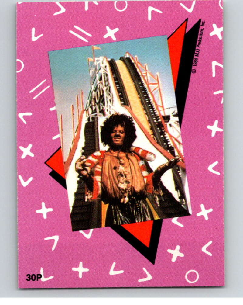 1984 O-Pee-Chee Michael Jackson #P30 Michael Jackson Puzzle Set V67732 Image 1