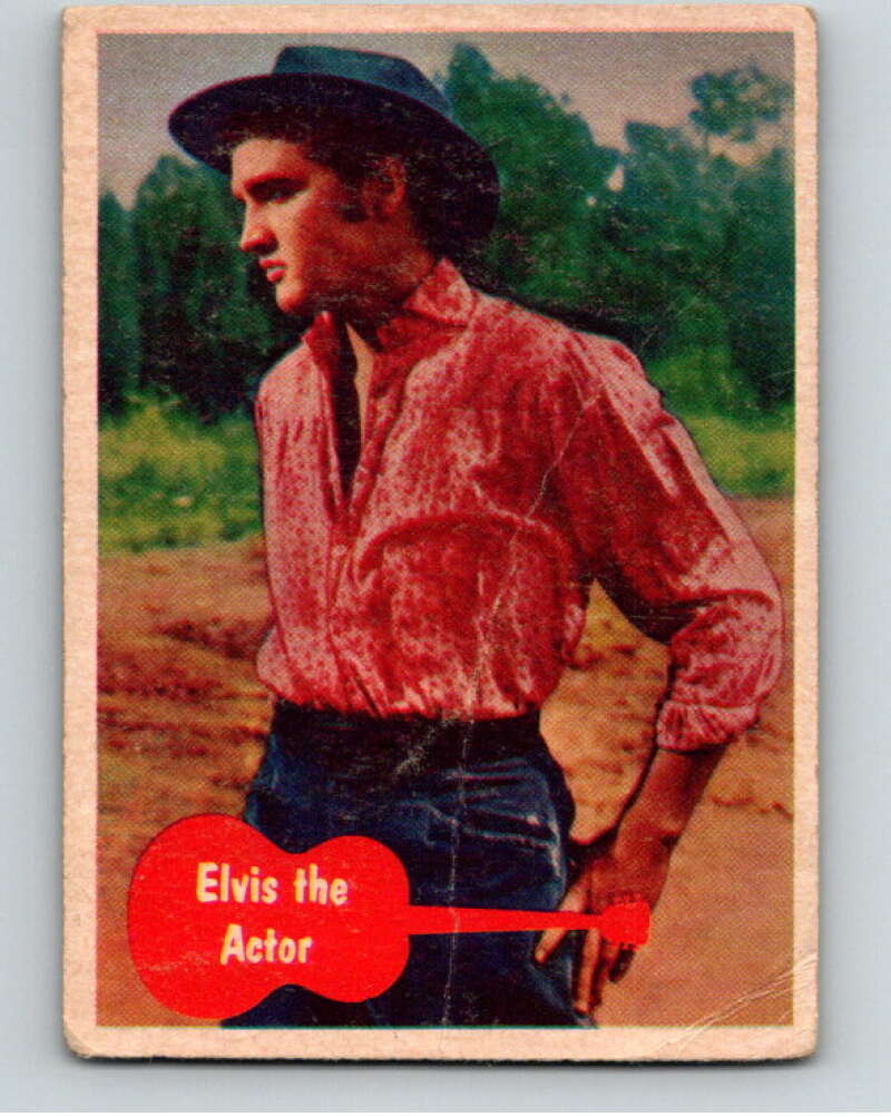 1956 Topps Elvis Presley #30 Elvis the Actor V67756 Image 1