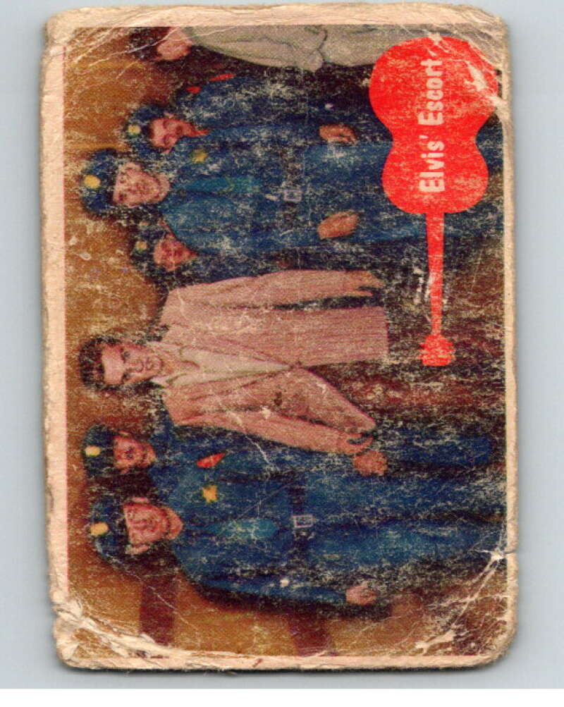 1956 Topps Elvis Presley #38 Elvis Escort V67758 Image 1