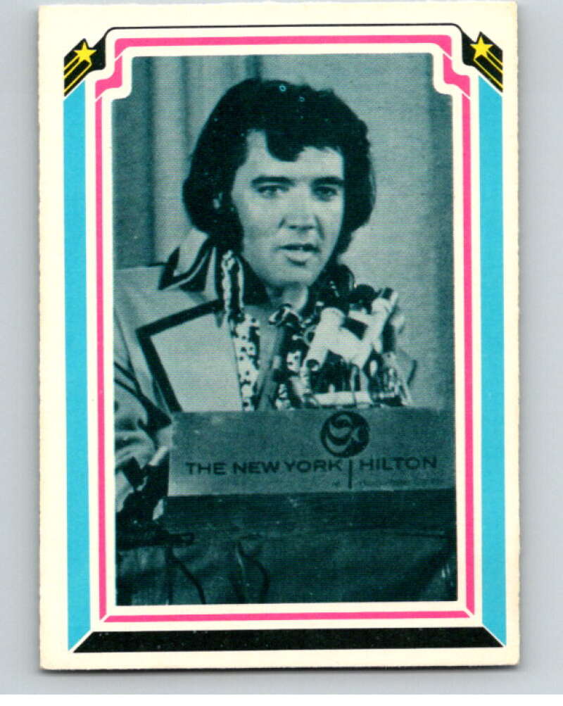 1978 Donruss Elvis Presley #3 Elvis introduced famous wiggle V67761 Image 1