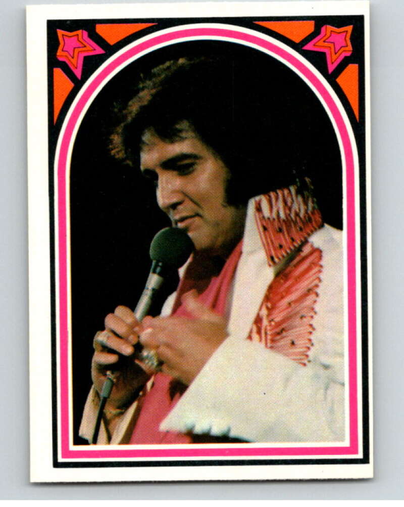 1978 Donruss Elvis Presley #9 Elvis received the highest fee ever V67767 Image 1