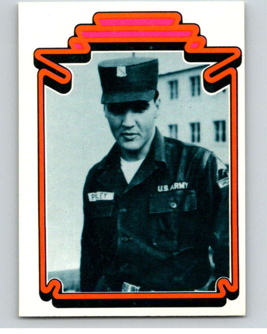 1978 Donruss Elvis Presley #41 On March 24/1958/he was inducted in   V67797 Image 1