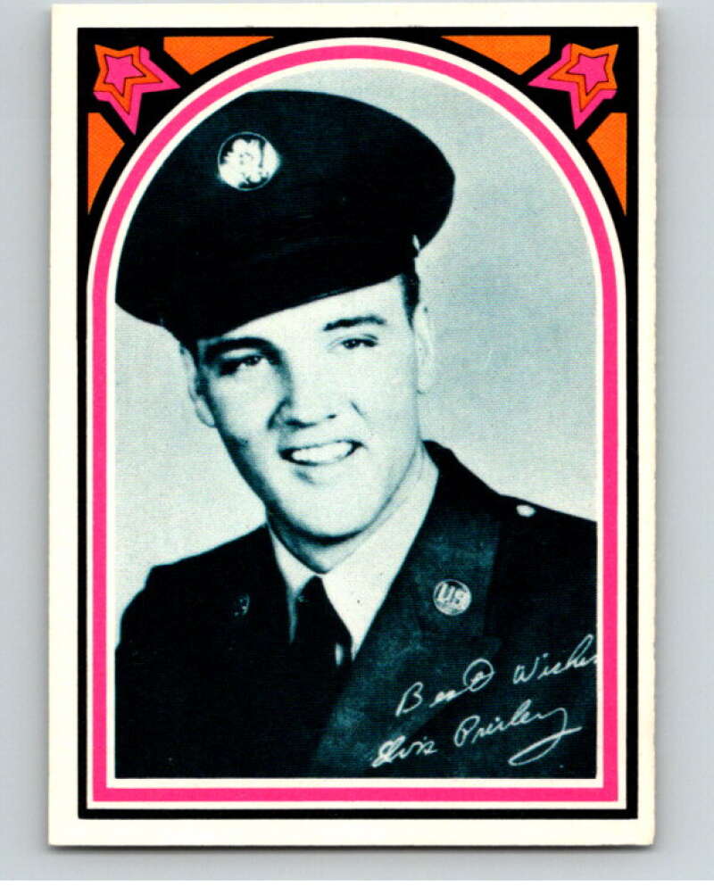 1978 Donruss Elvis Presley #44 Private Elvis Presley/A-10761/ V67802 Image 1