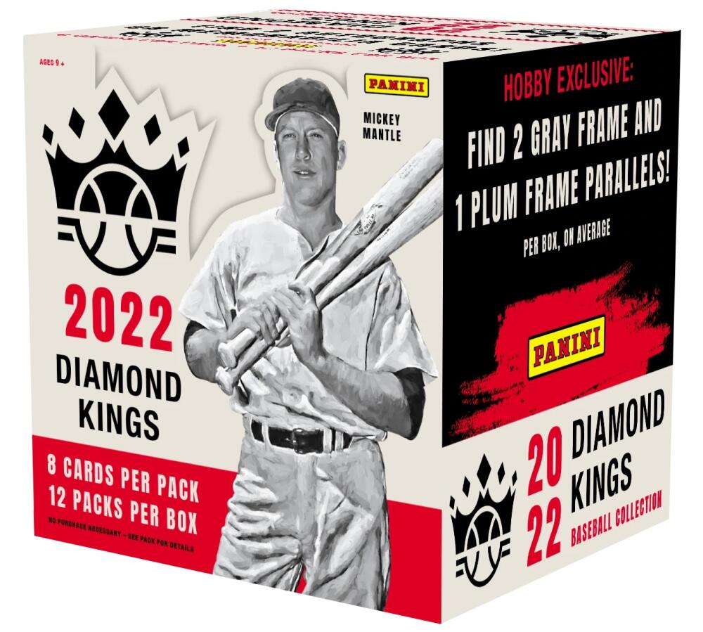 2022 Panini Diamond Kings HOBBY Baseball Sealed Box Image 1