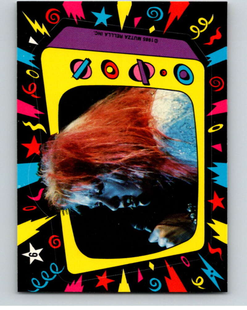 1985 Topps Cyndi Lauper Sticker #6 Cyndi Lauper V67932 Image 1