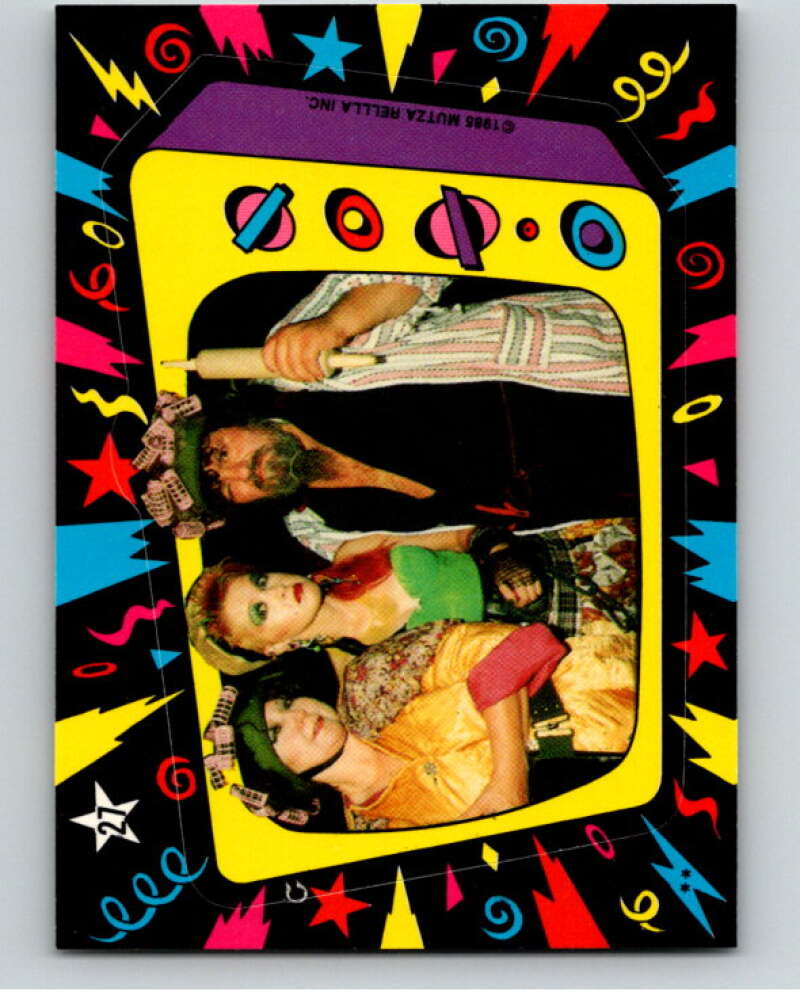 1985 Topps Cyndi Lauper Sticker #27 Cyndi Lauper V67935 Image 1
