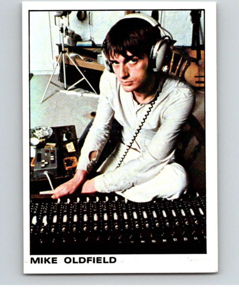1980 Rock and Pop Collection Album Stickers #22 Mike Oldfield V68007 Image 1