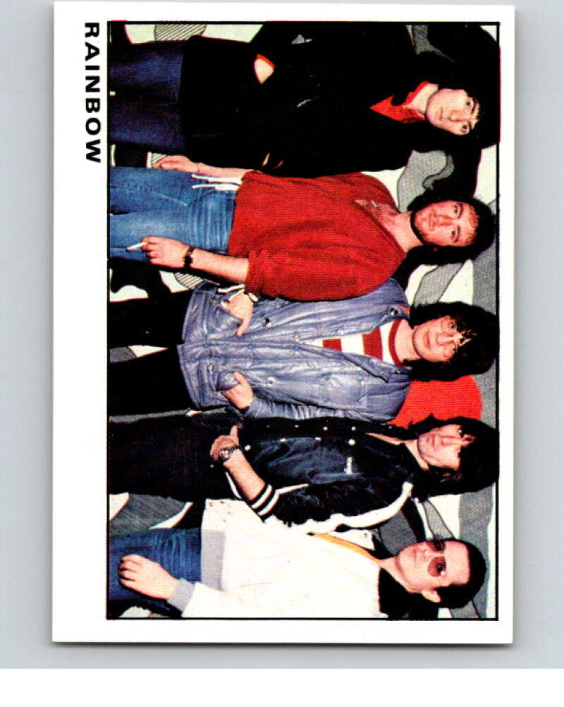 1980 Rock and Pop Collection Album Stickers #23 Rainbow V68008 Image 1