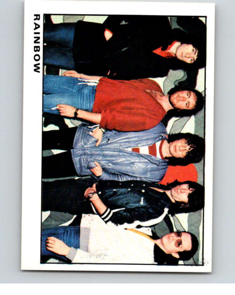 1980 Rock and Pop Collection Album Stickers #23 Rainbow V68009 Image 1