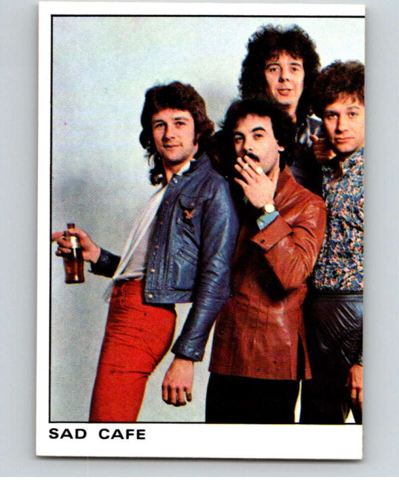 1980 Rock and Pop Collection Album Stickers #27 Sad Café V68011 Image 1